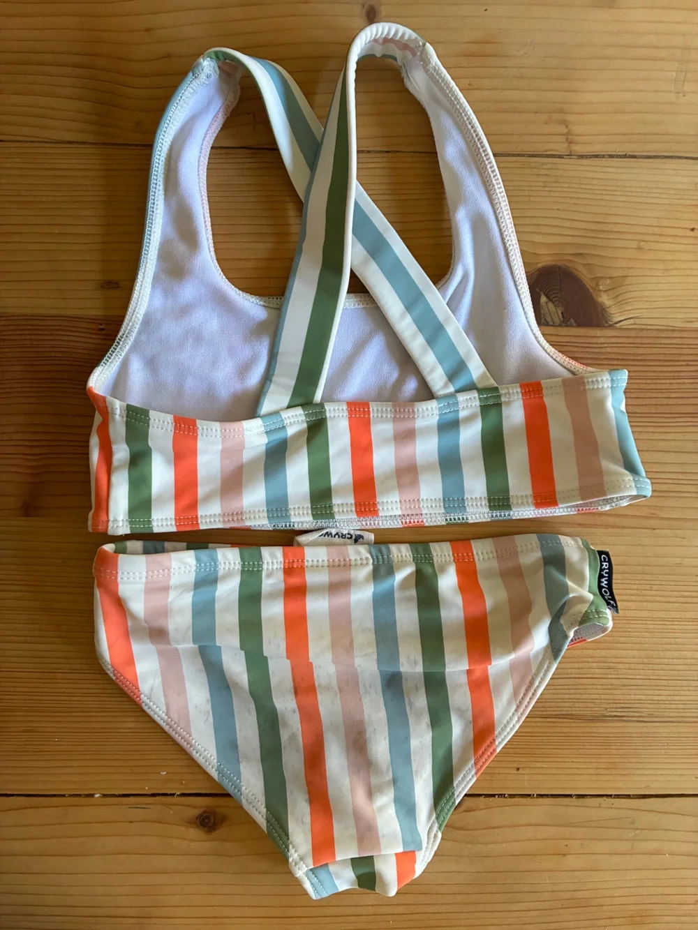 Lot of 10 girls swim separates, mix and match, size 5/6